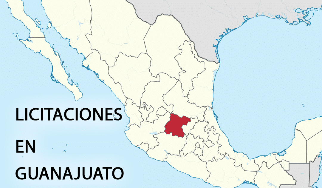 Licitaciones en Guanajuato Vigentes con bases completas