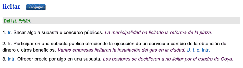 ¿Qué es una Licitación Pública? ¿Qué son las Licitaciones? 2 Ejemplos reales 8 Definición de Licitar