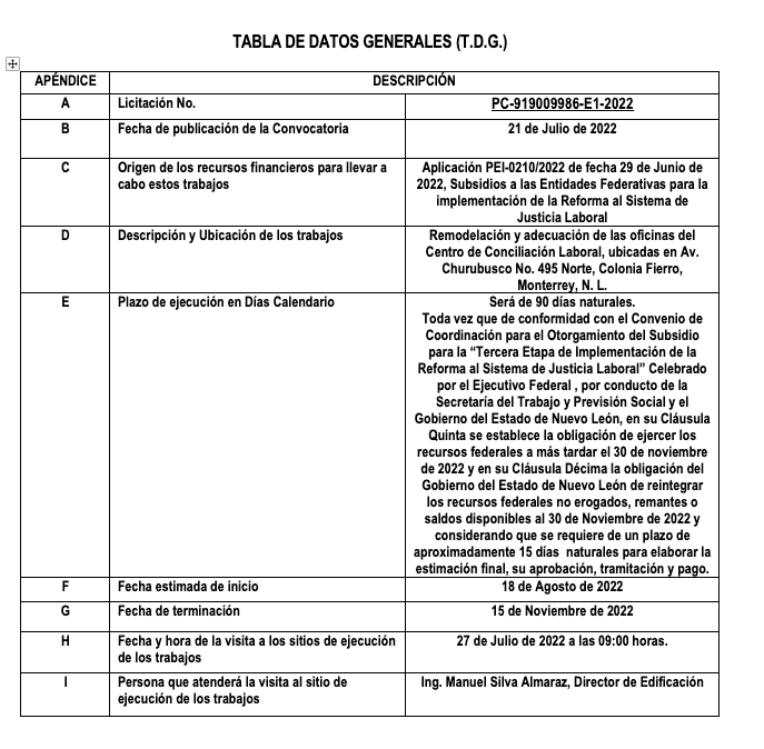 Licitaciones de Nuevo León y Monterrey del 2023 10 Bases Licitacion de Nuevo Leon y Monterrey 4
